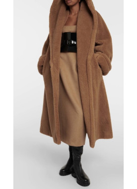 Max Mara płaszcz teddy z...