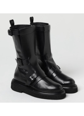 Max Mara skórzane kozaki